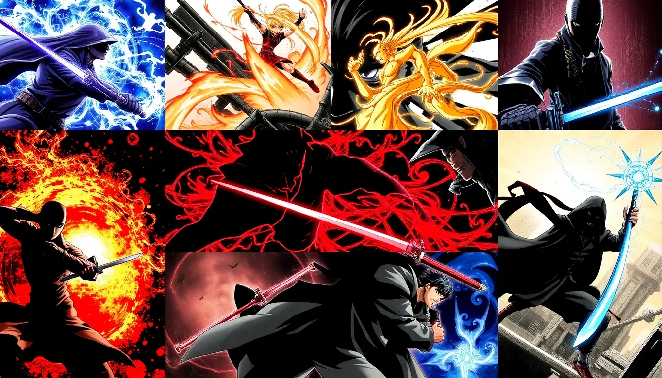 10 animes de pura acao para voce ver na crunchyroll