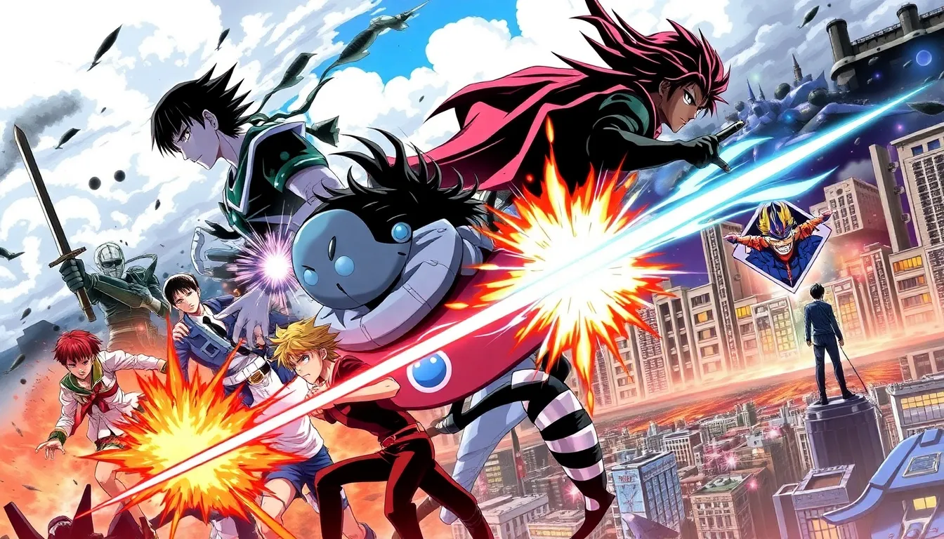 7 animes de pura acao para voce maratonar hoje
