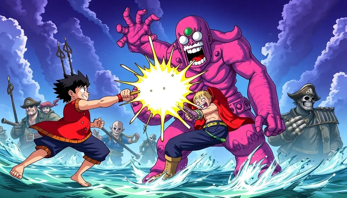 barba negra chocou o mundo luffy caiu na armadilha de barba negra one piece 1107