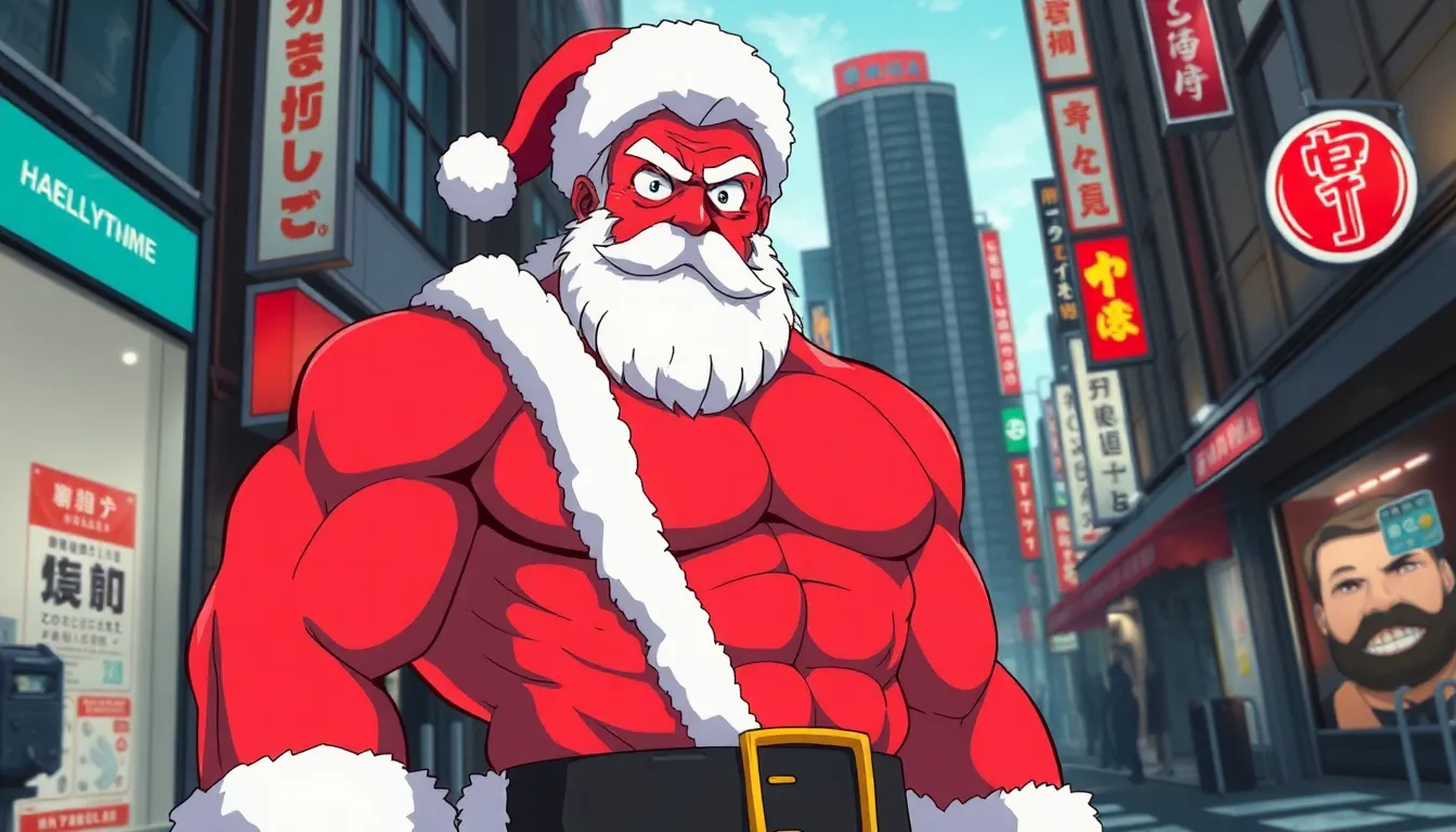 O Anime do Papai Noel Bombado Tem Tudo Para Ser o Melhor da Temporada