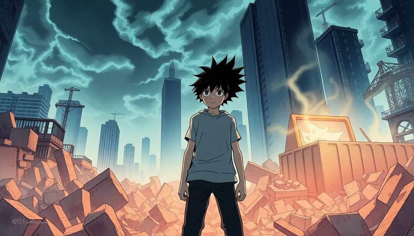o novo salto temporal de mha mudou tudo capitulo 424 revela o futuro de deku