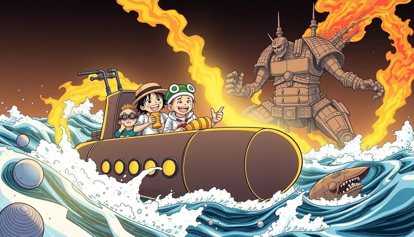 one piece quebrou a internet luffy revela novo poder de destruicao mundial capitulo 1111
