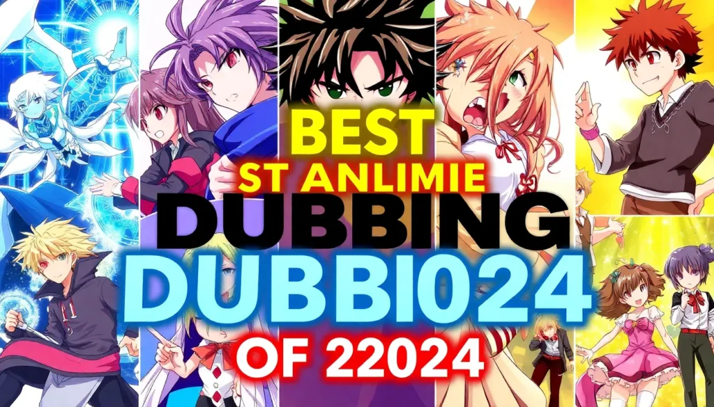 os 20 melhores animes dublados de 2024
