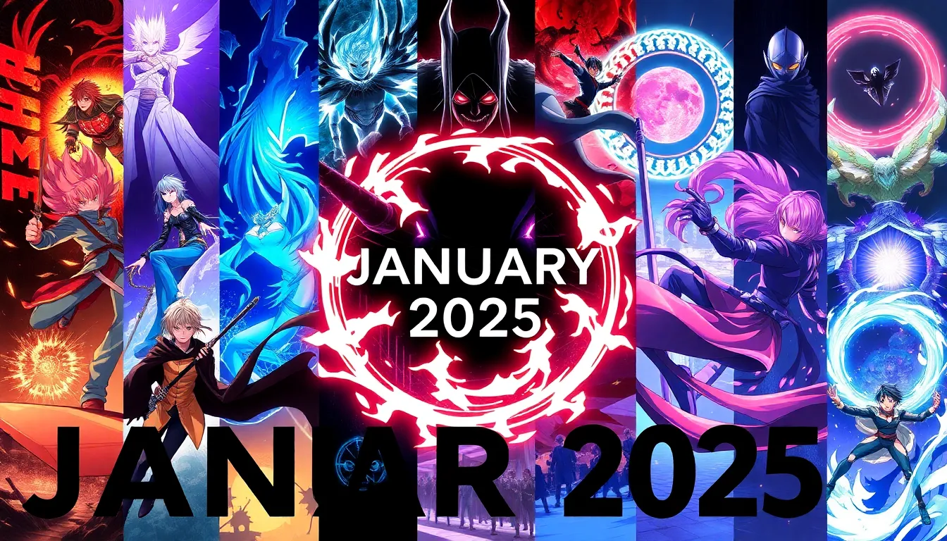 todas as continuacoes de animes para janeiro de 2025