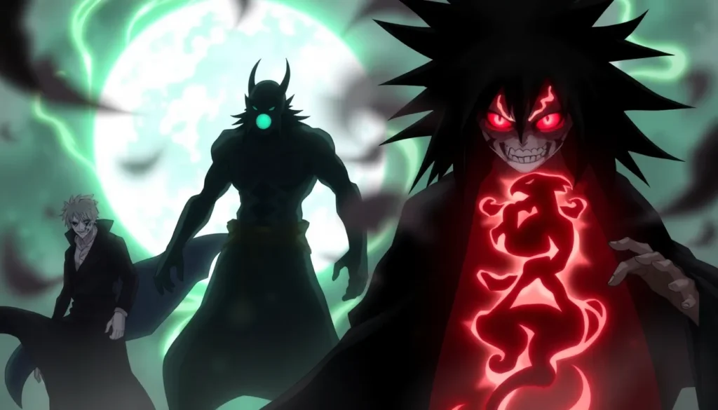 todas as habilidades especiais de cada marca da maldicao em naruto