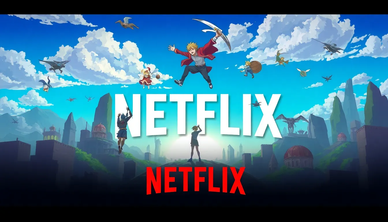 top 29 melhores animes na netflix