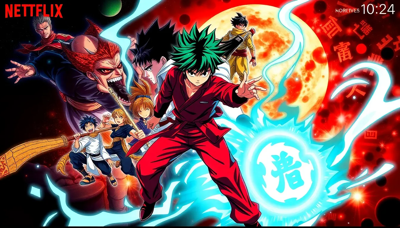 top 3 anime secreto yu yu hakusho na netflix
