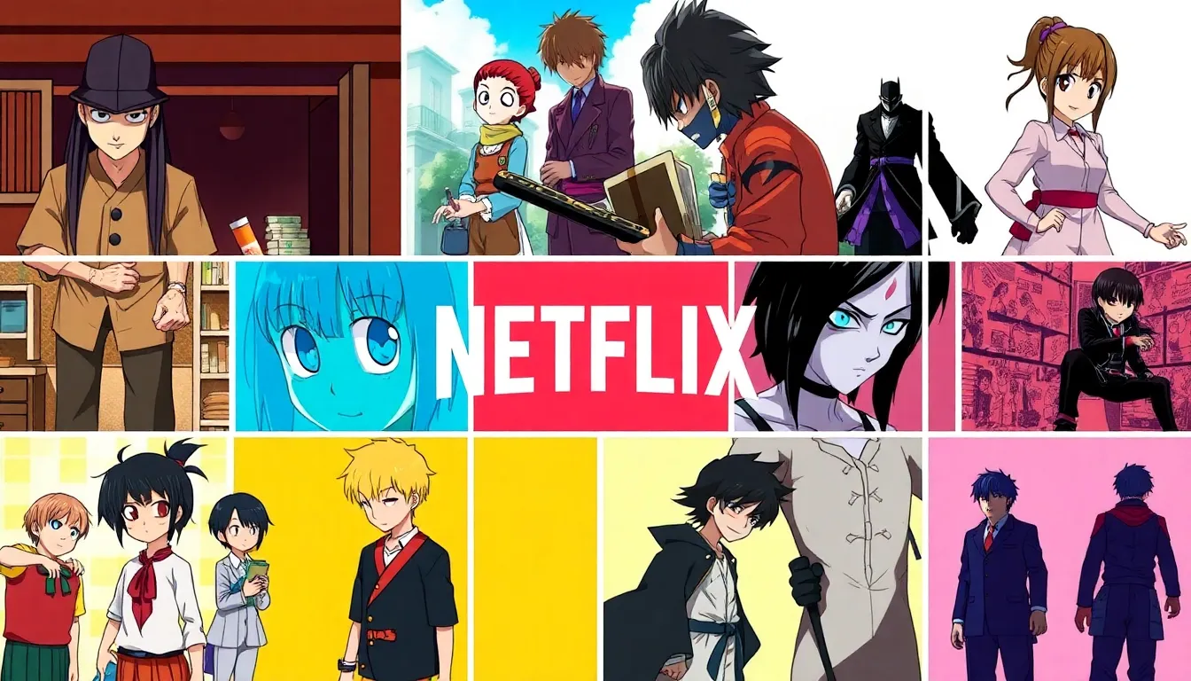 top 7 melhores animes da netflix em 2025