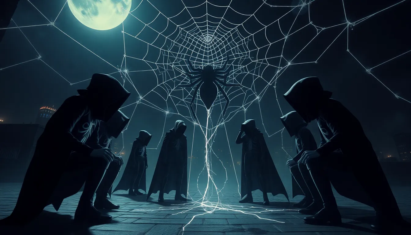 a origem do nen da trupe fantasma a restricao mortal das aranhas