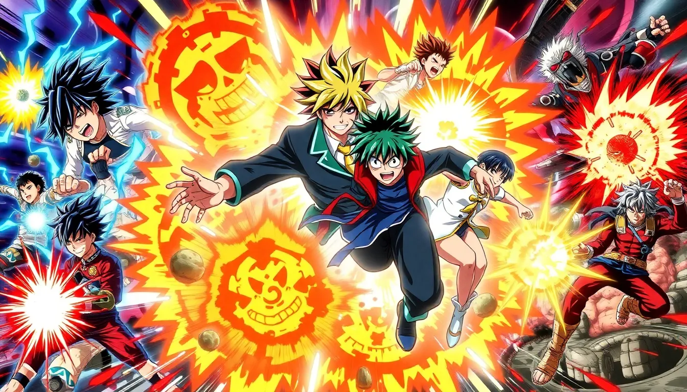 15 melhores animes de pura acao frenetica de 2025