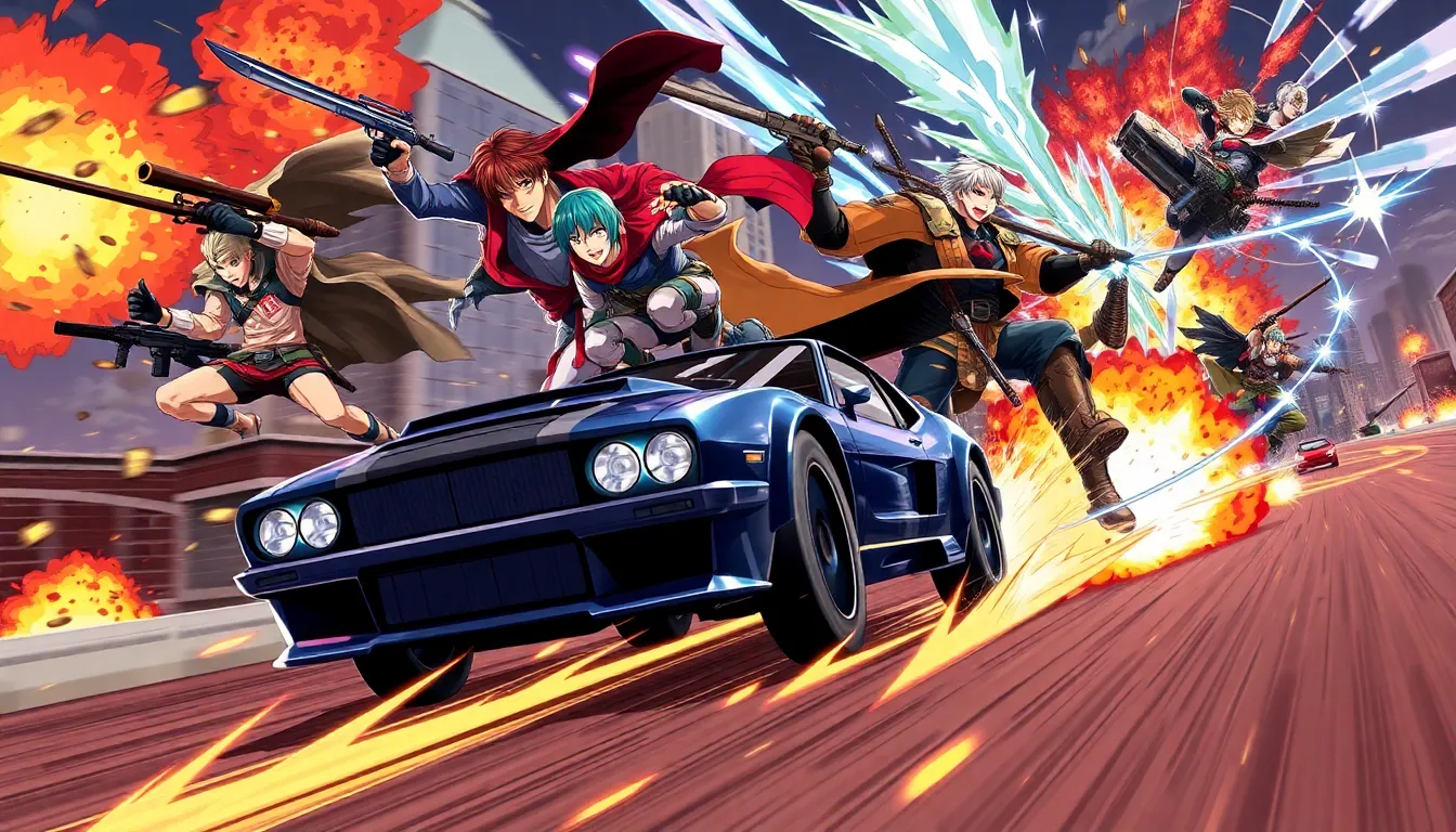 7 animes de pura acao frenetica e pancadaria desenfreada