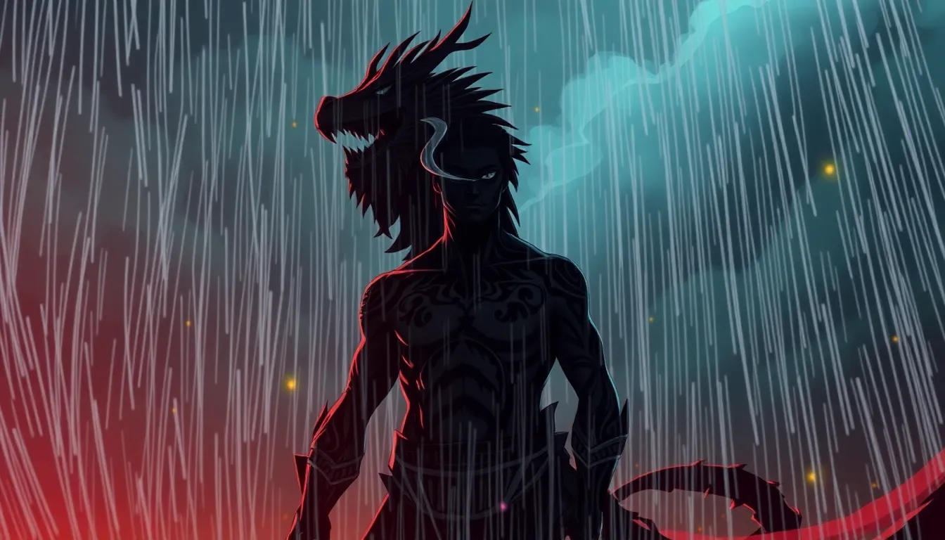 a akuma no mi de dragon hito hito no mi modelo zaza o deus da chuva em one piece