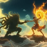 nika acordou a morte de luffy e brutal e o poder do vazio de imu e absoluto one piece 1188